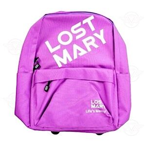 Lost Mary Purple Promotional Backpack Logo Merch